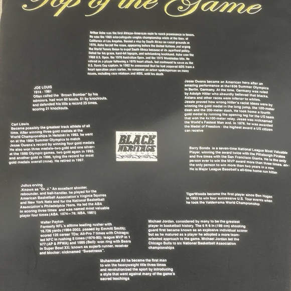 Black Heritage, long sleeve tee, size 4xl - Picture 8 of 8